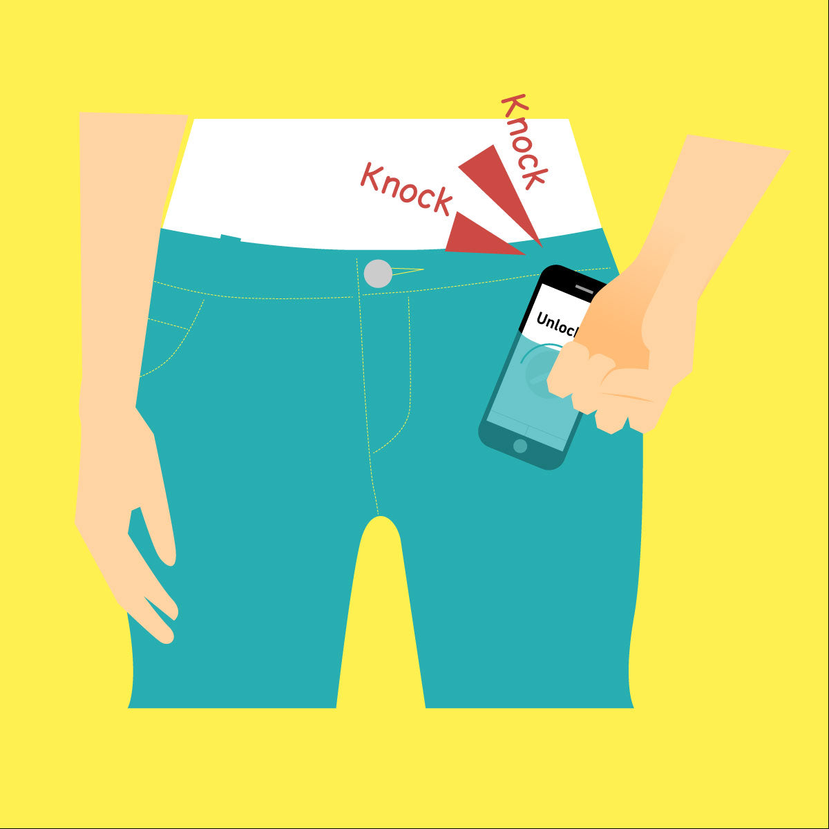 ノック機能を設定する