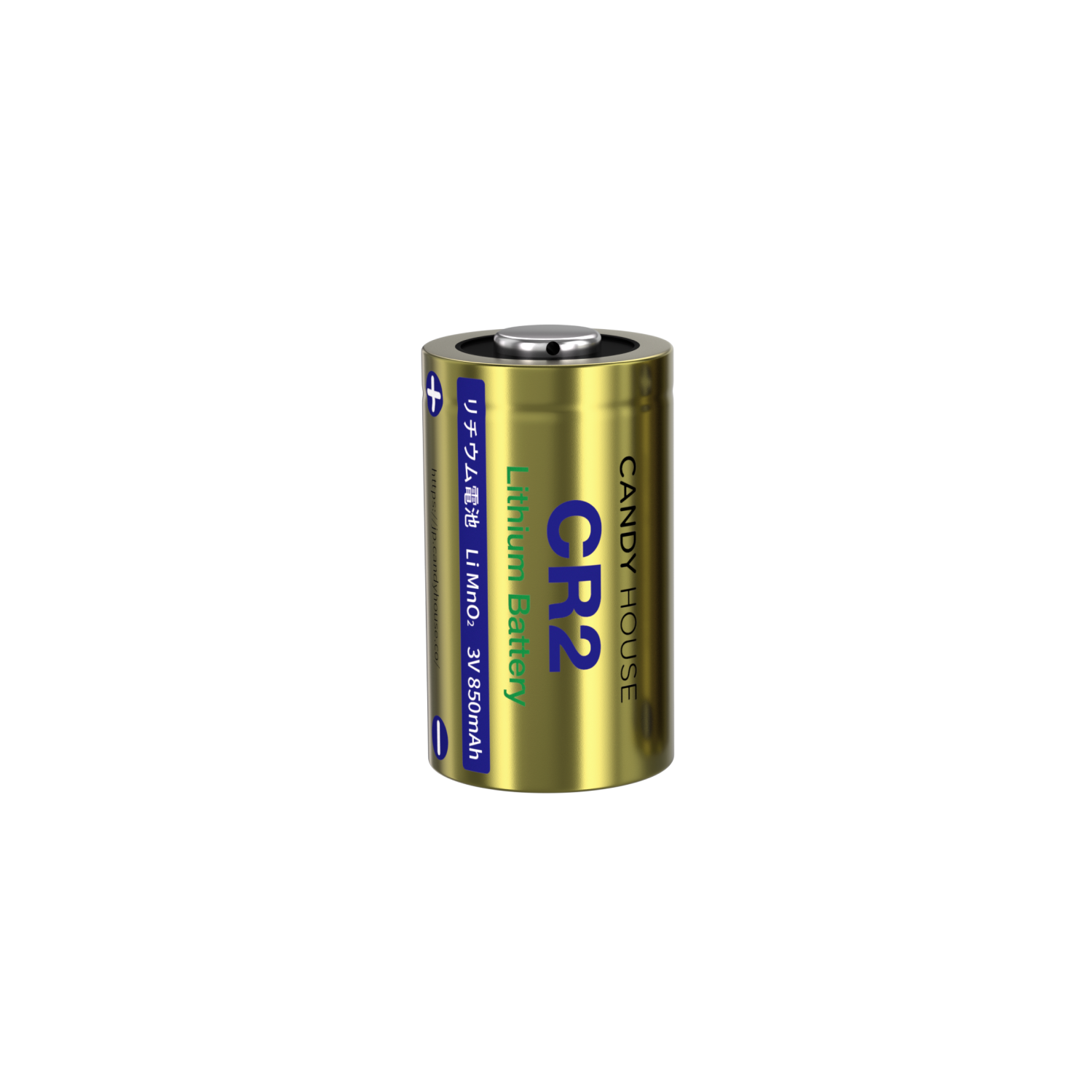 850mAh CR2 電池1本 バッテリー【セサミbot/タッチ共通】 - CANDY HOUSE JAPAN