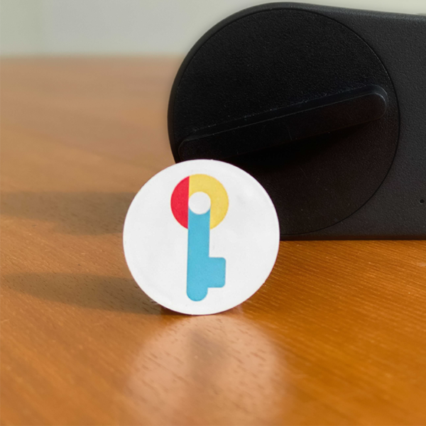 NFCタグシール (SesameOS2/3対応) 【防水, 防塵, 金属面設置可能】