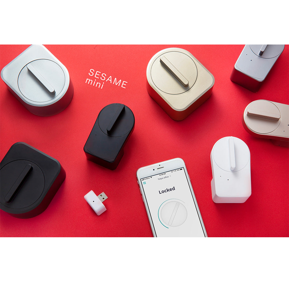セサミ mini スマートロック + WiFiアクセスポイント (Makuake価格COME BACKセール中!!) - CANDY HOUSE JAPAN